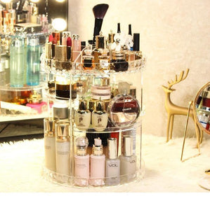 CRYSTAL COSMETIC STORAGE BOX