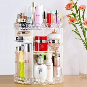 CRYSTAL COSMETIC STORAGE BOX