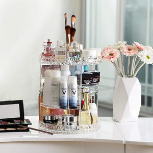 CRYSTAL COSMETIC STORAGE BOX
