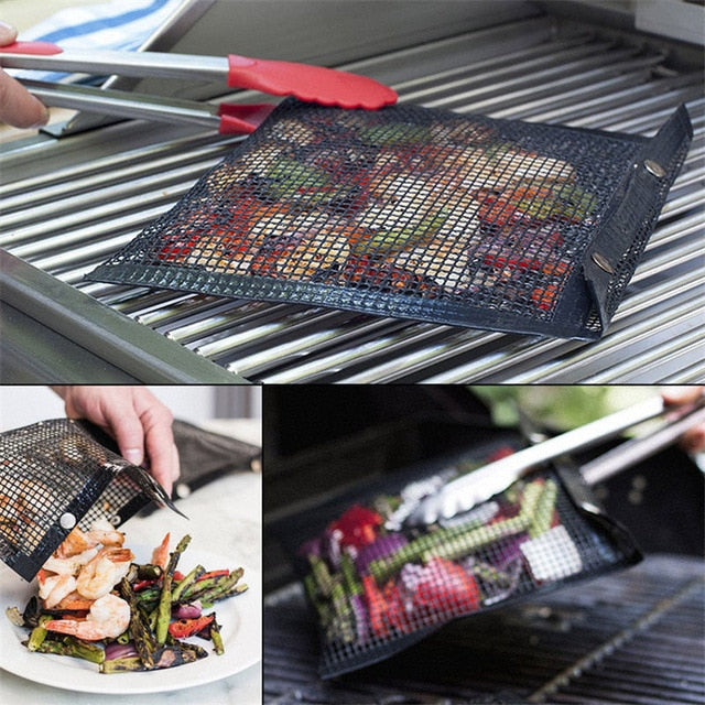 NON-STICK MESH GRILLING BAG