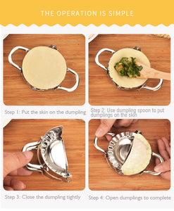 SET OF DUMPLING MOULD