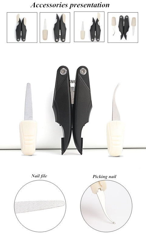 FOLDING NAIL CLIPPERS