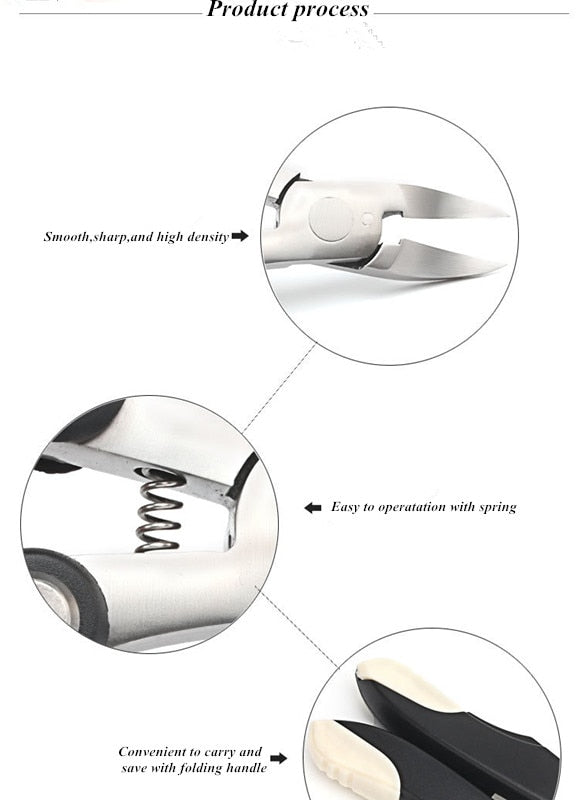 FOLDING NAIL CLIPPERS