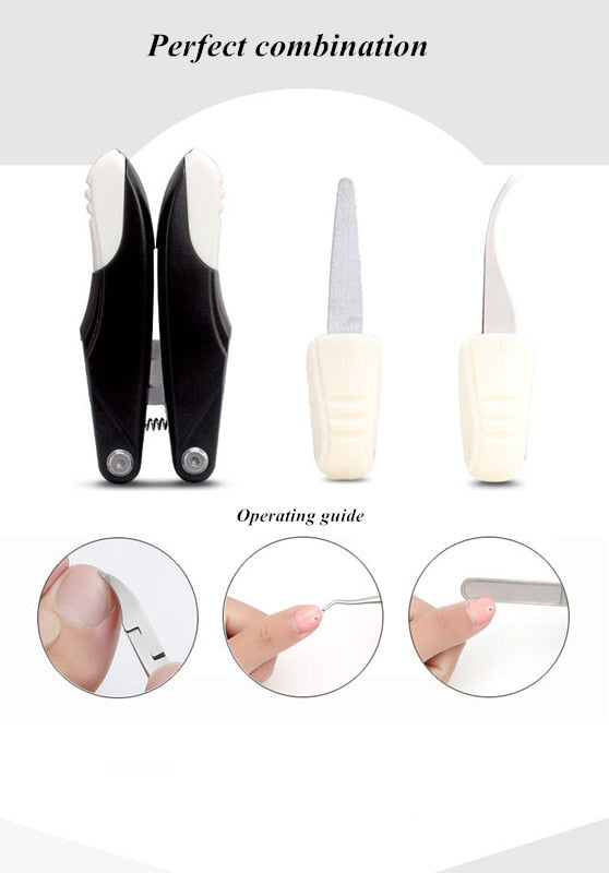 FOLDING NAIL CLIPPERS