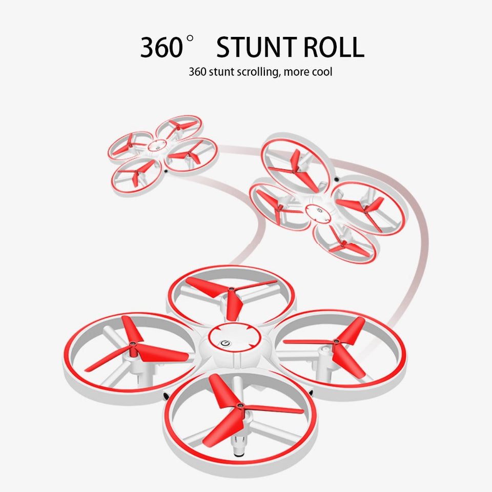 GESTURE REMOTE CONTROL FOUR AXIS SMART DRONE