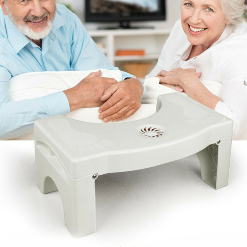 FOLDING MULTI-FUNCTION TOILET STOOL