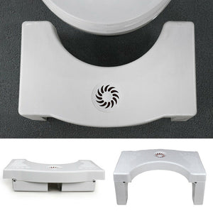 FOLDING MULTI-FUNCTION TOILET STOOL
