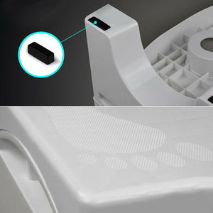 FOLDING MULTI-FUNCTION TOILET STOOL