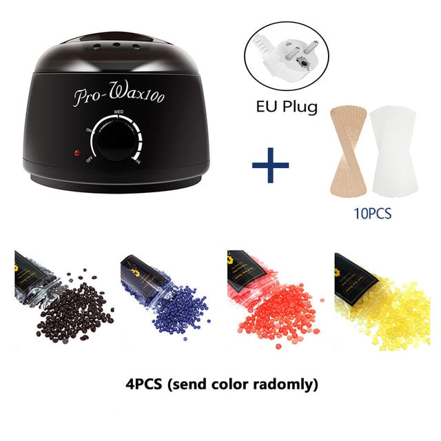 WAX WARMER HAIR REMOVAL KIT