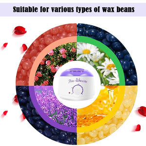WAX WARMER HAIR REMOVAL KIT