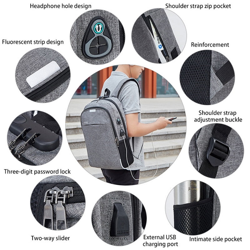 ANTI-THEFT BACKPACK