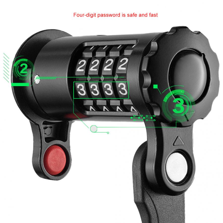 HIGH SECURITY INNOVATIVE DESIGN PORTABLE FOLDING BIKE LOCK