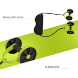 MULTI-FUNCTIONAL DOUBLE WHEEL TENSION ROPE