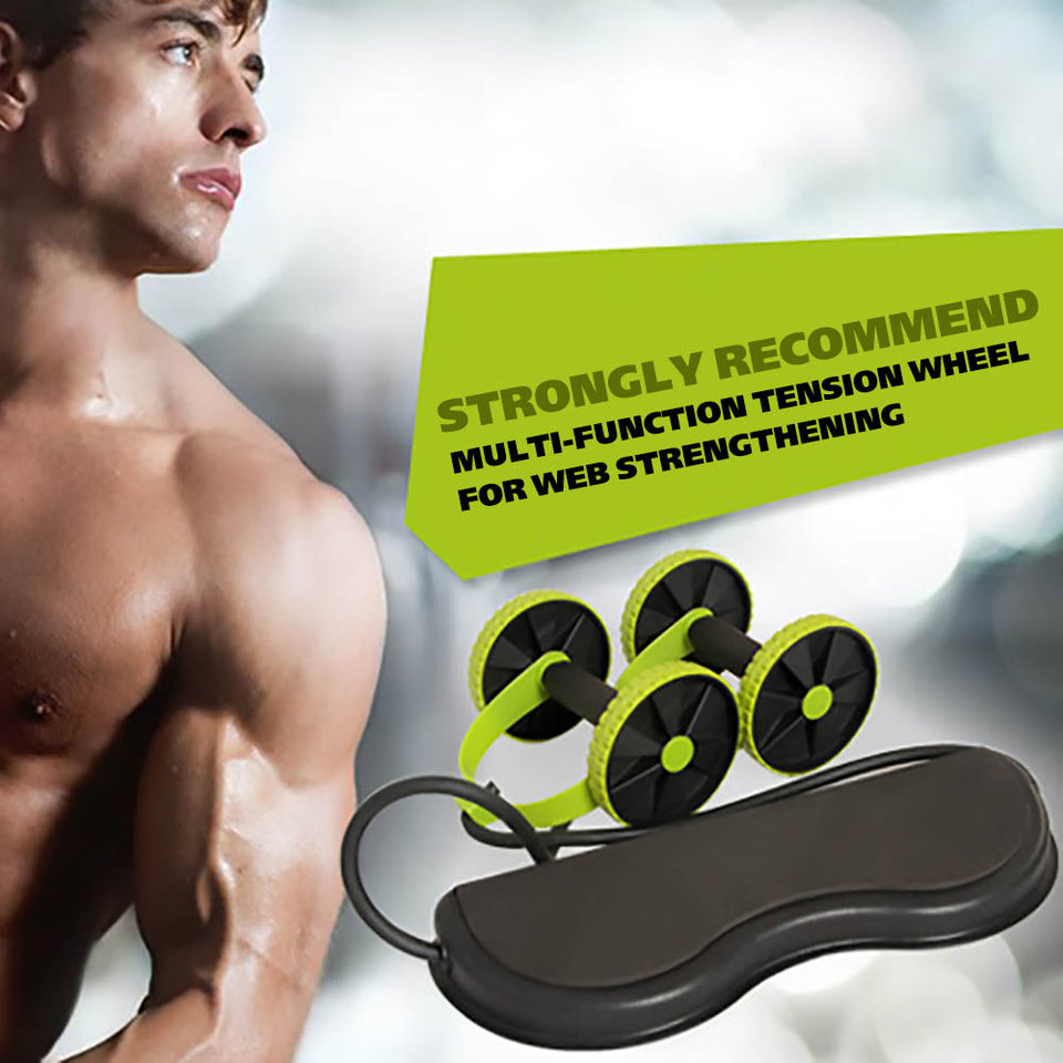 MULTI-FUNCTIONAL DOUBLE WHEEL TENSION ROPE