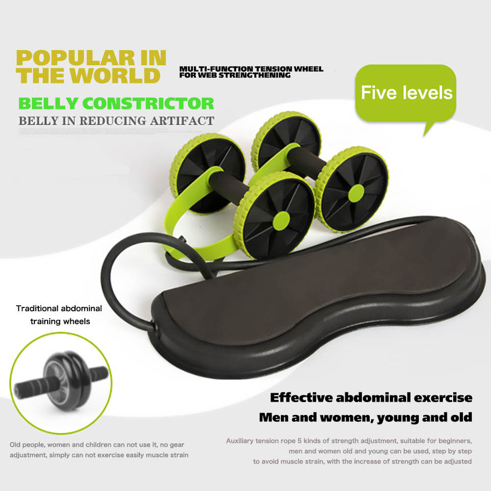 MULTI-FUNCTIONAL DOUBLE WHEEL TENSION ROPE
