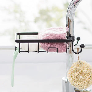 FAUCET DRAINAGE SHELF STORAGE HOLDER