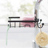 FAUCET DRAINAGE SHELF STORAGE HOLDER