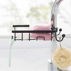 FAUCET DRAINAGE SHELF STORAGE HOLDER