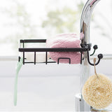 FAUCET DRAINAGE SHELF STORAGE HOLDER