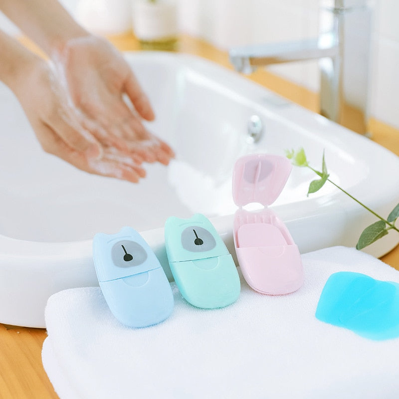 PORTABLE HAND-WASHING PAPER