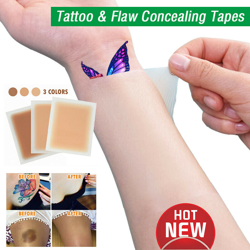 TATTOO CONCEALER TAPE SCAR COVER INVISIBLE STICKER