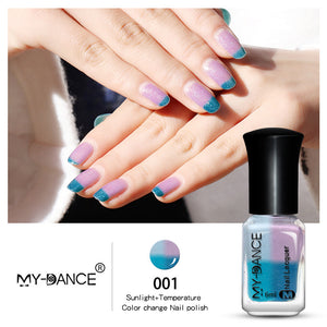 COLOURED NAIL POLISH